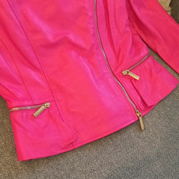 NWT! Roberta Biagi Leather Jacket - Picture 5 of 7